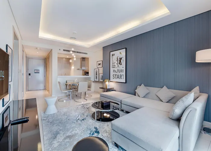 A Living Modern 1Br Apartment In Paramount Tower -2203D