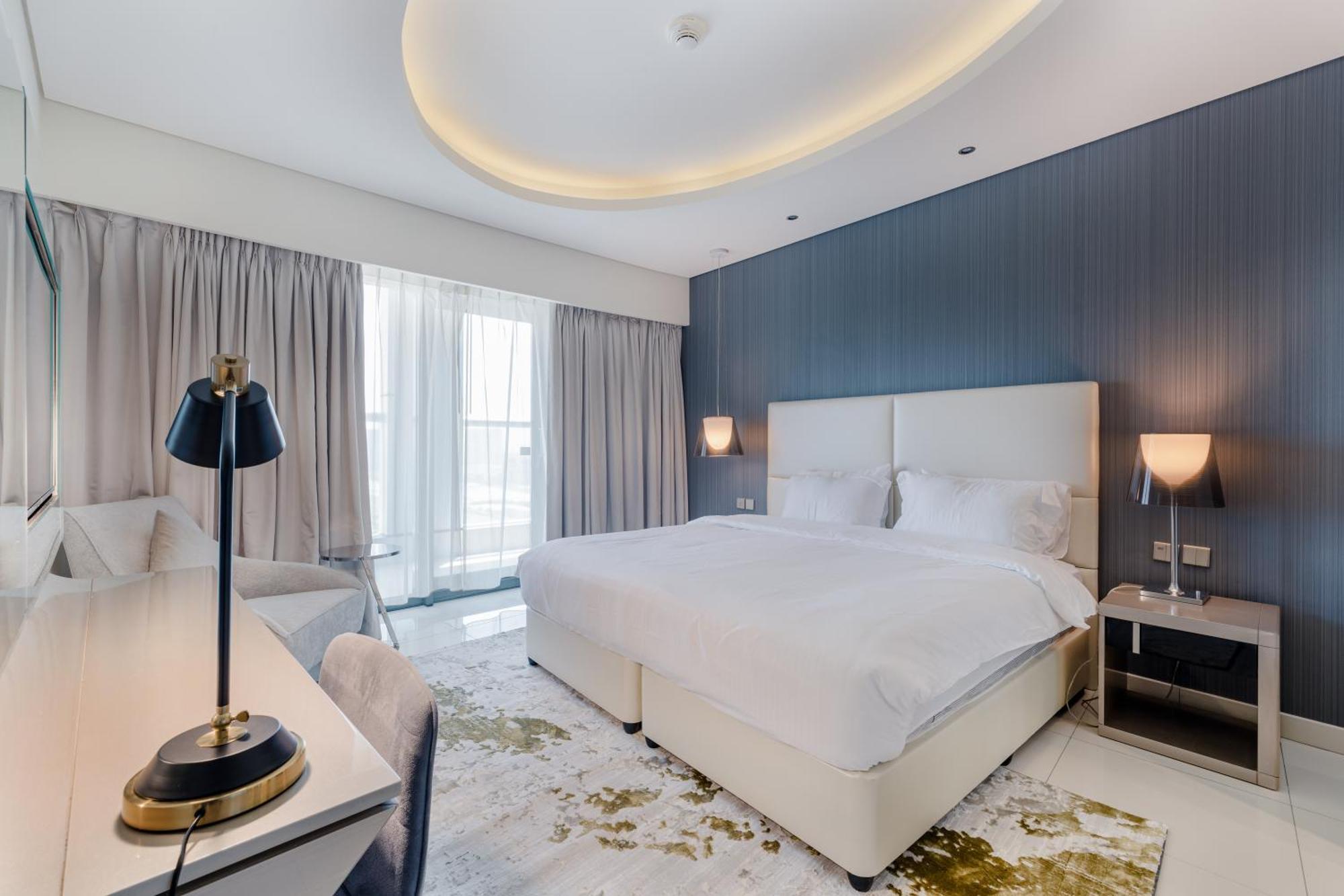 A Living Modern 1br In Paramount Tower -2203d
