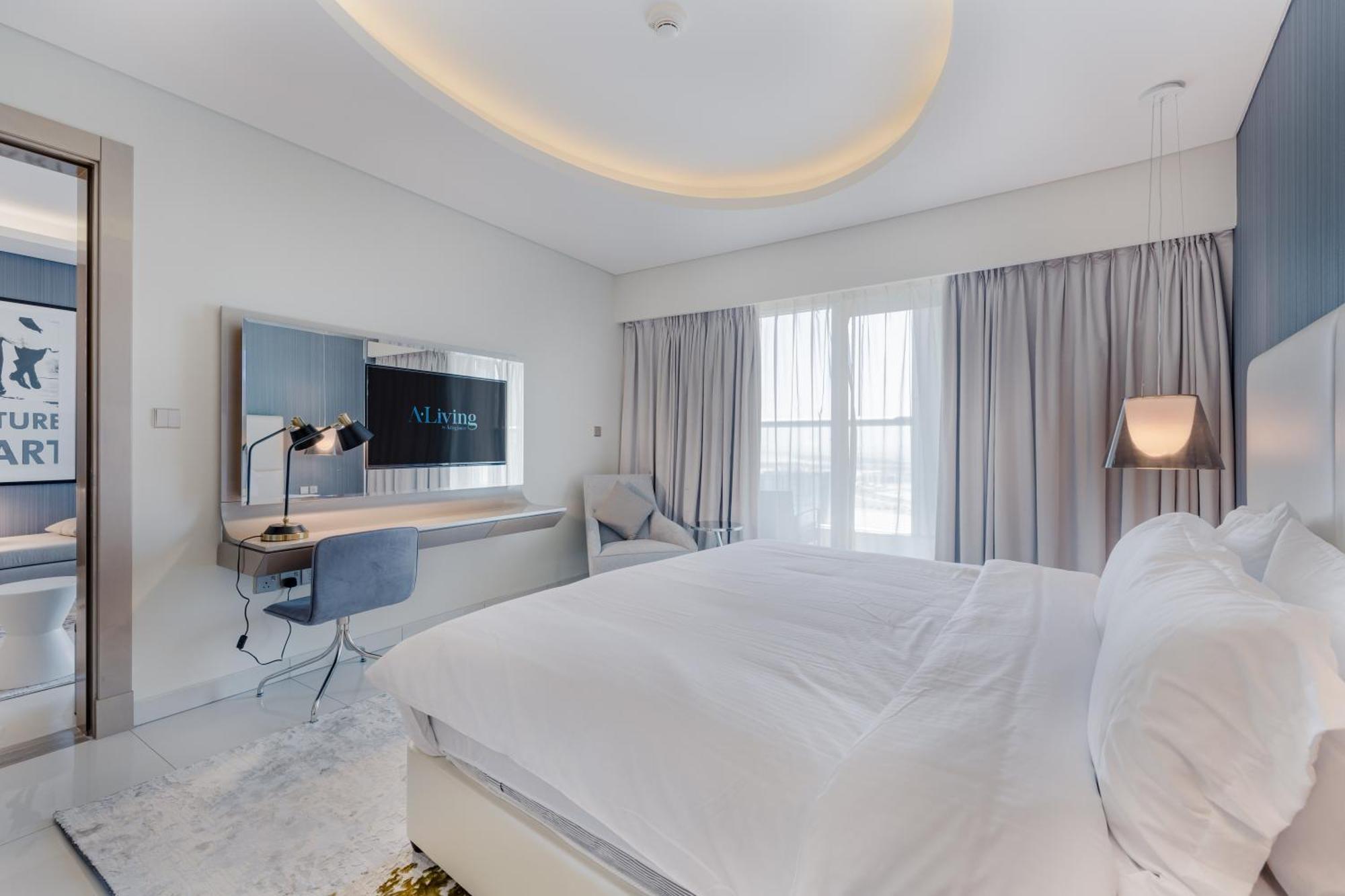 A Living Modern 1br In Paramount Tower -2203d *